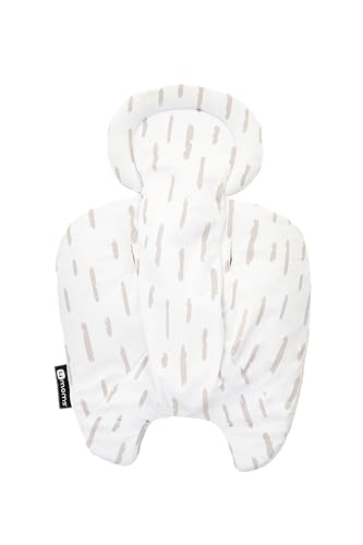 4moms RockaRoo and MamaRoo Infant Insert, Machine Washable, Soft, Plush Fabric, Reversible Design, Sand