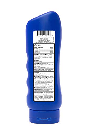 Amazon Brand - Solimo Sport Sunscreen Lotion, SPF 50, Reef Friendly (Octinoxate & Oxybenzone Free), Broad Spectrum UVA/UVB Protection, 8 Fluid Ounce