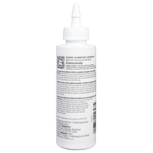 Aleene's 40645 Glue Wood Adhesive, 4 fl oz - 3 Pack, Multi
