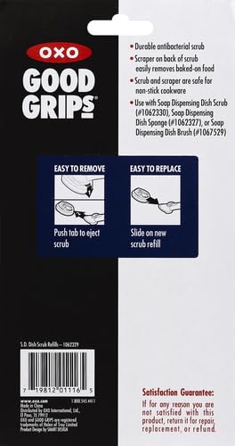 OXO Good Grips Soap Dispensing Dish Scrub Refills - 2-Pack