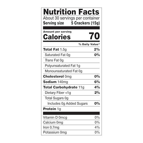 Amazon Saver, Saltine Crackers, 16 Oz (Previously Amazon Fresh, Packaging May Vary)