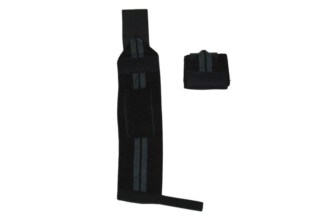 2POOD Wrist Wraps for Weightlifting Powerlifting, Weightlifting, Cross Training, Bodybuilding for Men and Women (Charcoal)
