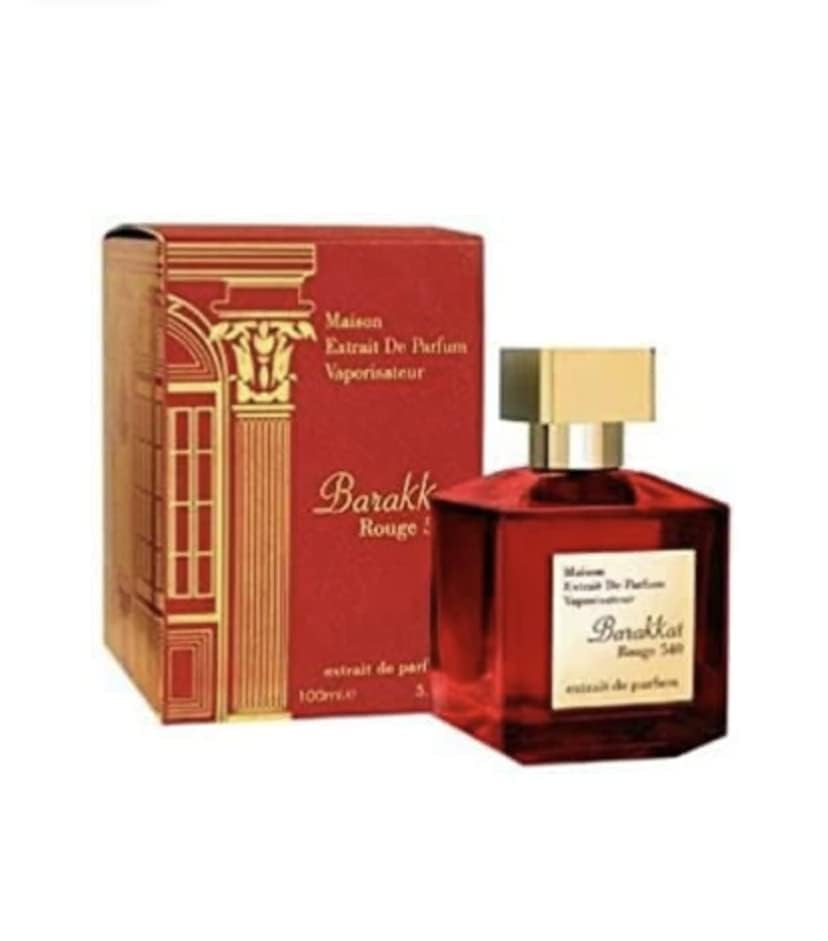 Maison Alhambra Fragrance World Barakkat Rouge 540 for Women - 3.4 oz Extrait De Parfum Spray