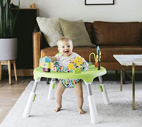 ORIBEL PortaPlay Baby Activity Center: Development Focused Toys. Foldable, Portable, and Transforms to a Play Table, Unisex (Forest Friends)