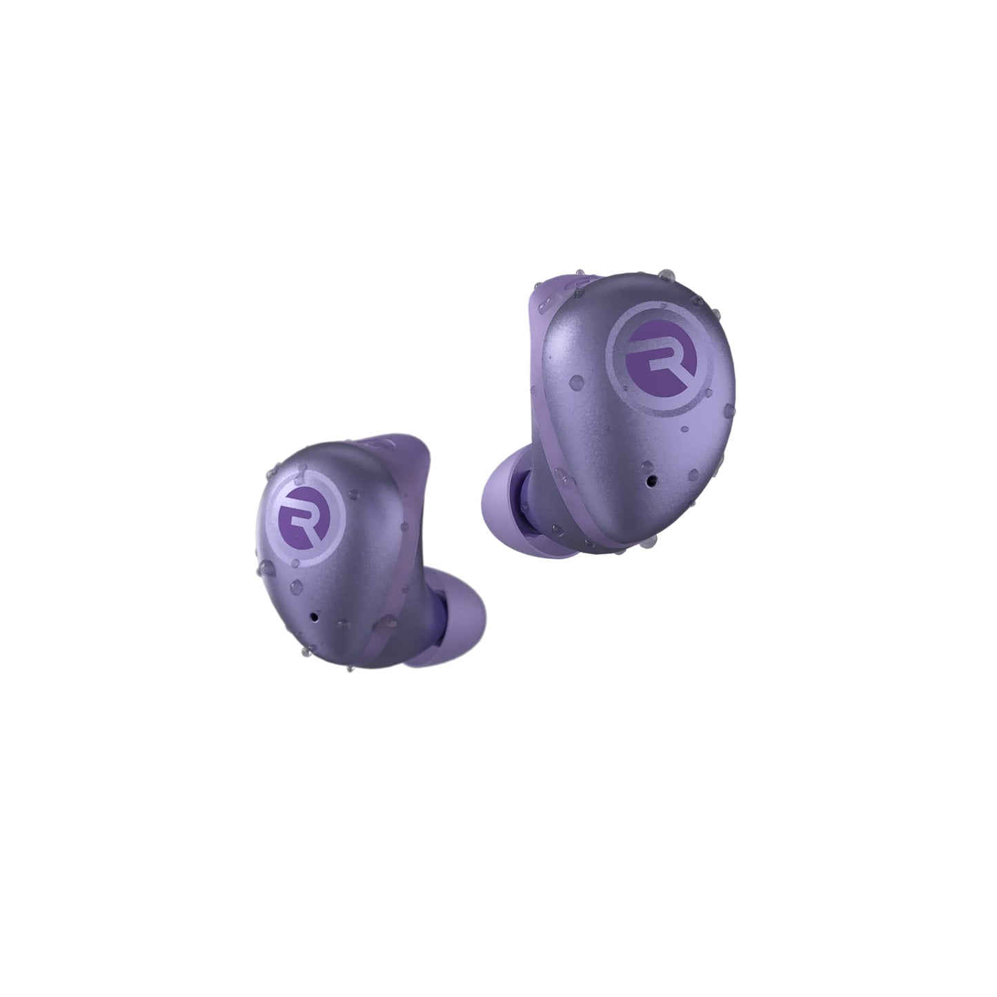 Raycon Fitness Bluetooth True Wireless Earbuds with Built in Mic 56 Hours of Battery IPX7 Waterproof Active Noise Cancellation and Awareness Mode Bluetooth 5.3 Portable Sport (Purple)