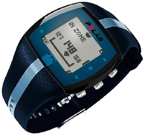 POLAR FT4 Heart Rate Monitor, Unisex (Blue/Blue)
