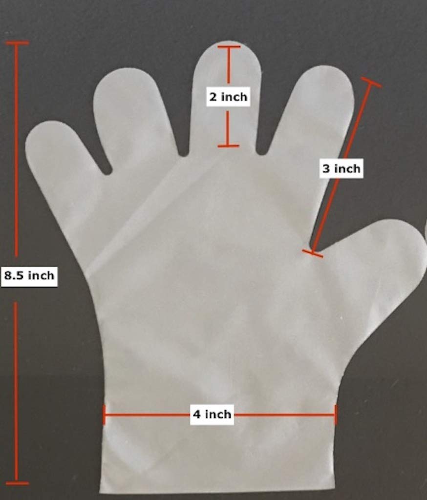 Kiddiz Gloves: Eco-friendly Disposable Gloves for Kids Ages 3 - 8 (100 count)