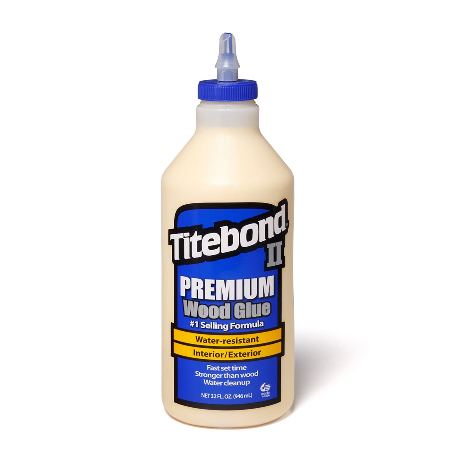 Franklin International 5005 Titebond II Premium Wood Glue, 32-Ounce Bottle