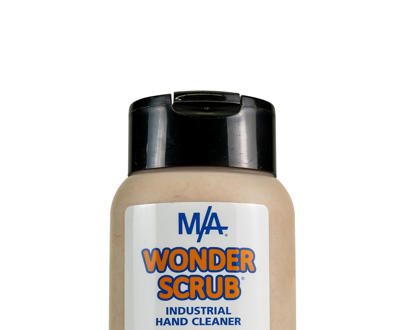 M/A Wonder Scrub - Industrial Strength Mechanic Hand Cleaner - All Natural Walnut Shell Soap - Tough on Grease, Dirt, Oil, and Paint (400 ml bottle)