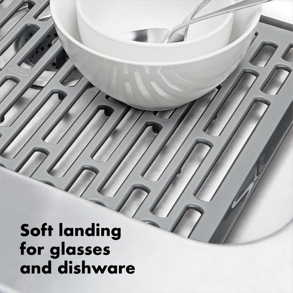 OXO Good Grips Small Sink Mat, Gray