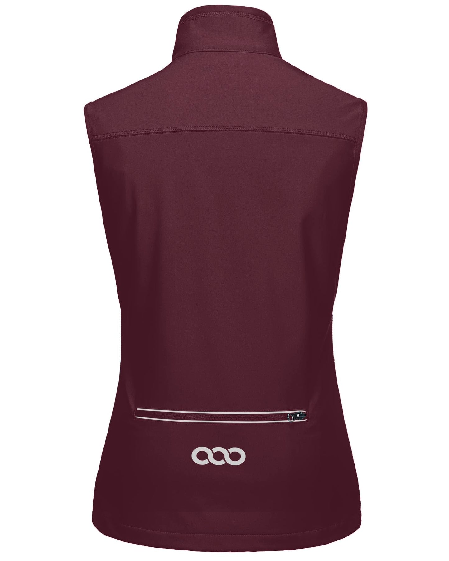 33,000ft Women's Lightweight Running Vest Outerwear with Pockets, Windproof Sleeveless Jacket for Golf Hiking Travel