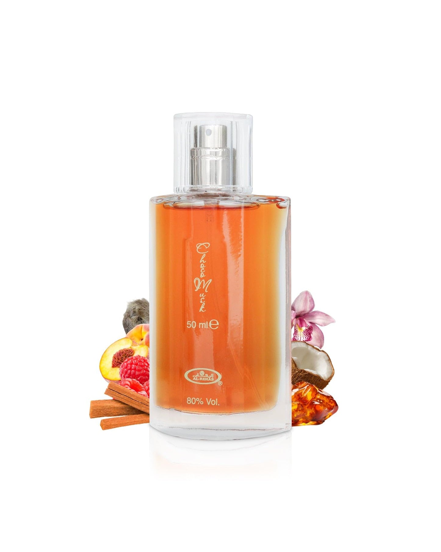 Al Rehab Choco Musk Eau De Parfum Spray for Women, 1.65 Ounce