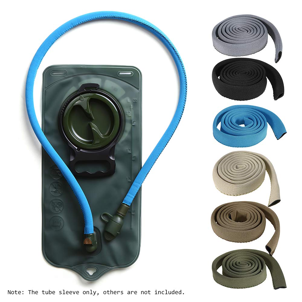 Lixada Water Bladder Tube Cover Hydration Tube Sleeve Insulation Hose Cover Thermal Drink Tube Sleeve Cover