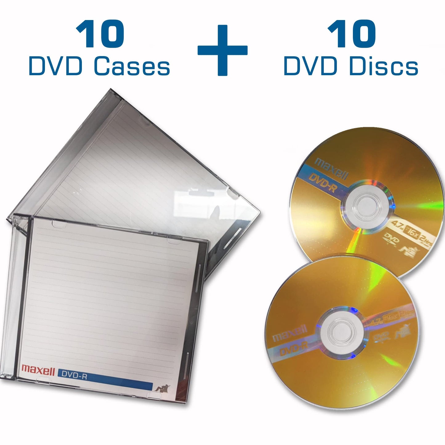 Maxell 638004 4.7Gb Dvd-R 10Mm Jewel case