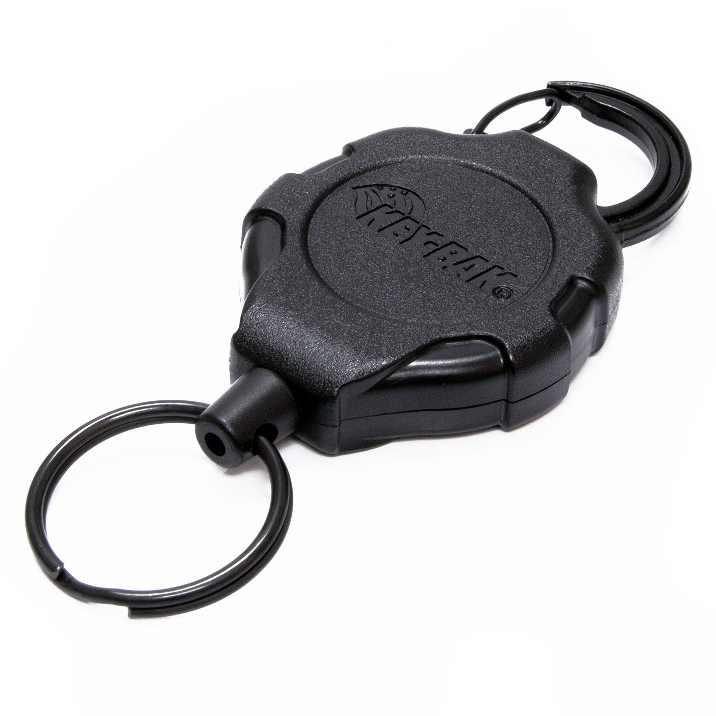 KEY-BAK Ratch-It Retractable Ratcheting Tether with 48" Retractable Cord, 10 oz. Retraction, Carabiner Attachment