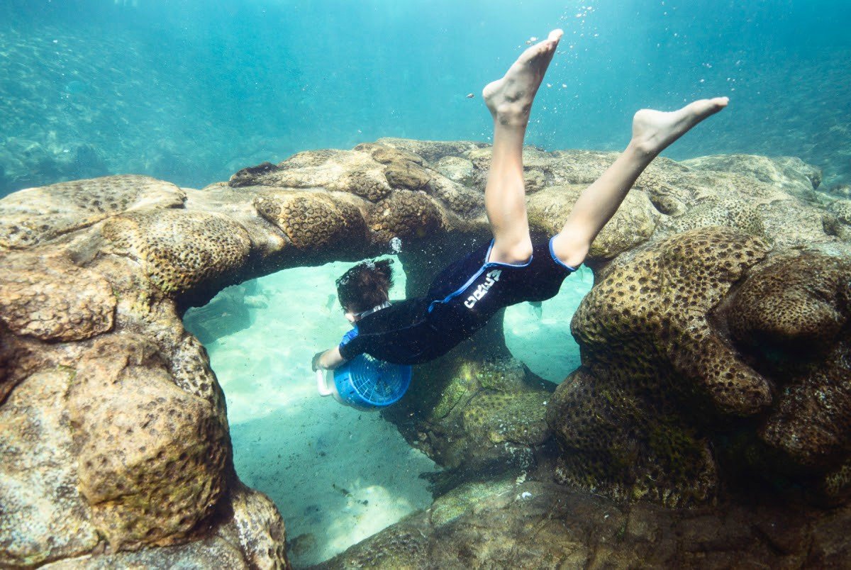 Yamaha Explorer Seascooter with Camera Mount Recreational Series Underwater Scooter , White / Blue