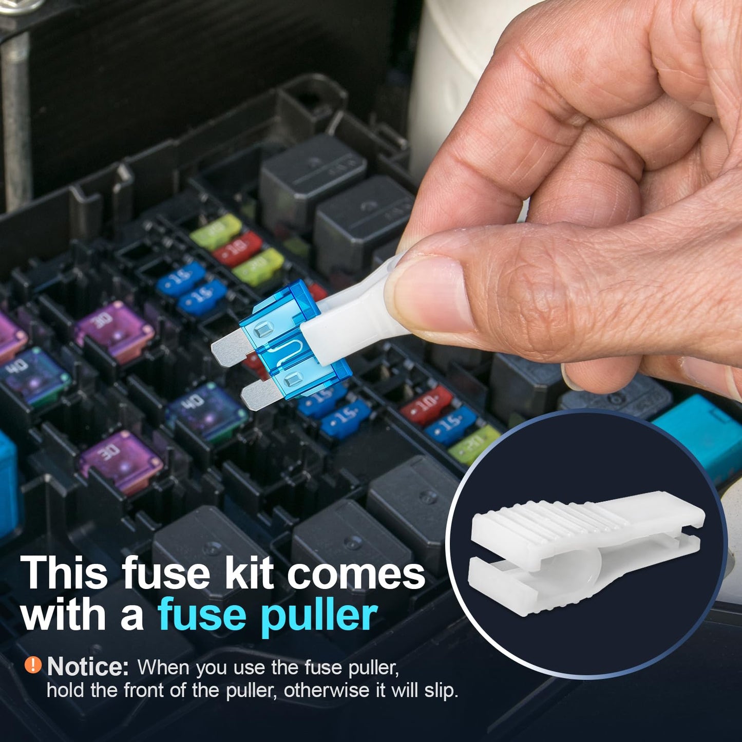 JOREST 300Pcs Car Fuse Assortment Kit, 160 Mini Blade Fuses Automotive + 90 Standard Auto Fuses + 50 Micro + Puller – Replacement for RV Camper Boat Truck (2Amp 3A 5A 7.5A 10A 15A 20A 25A 30A 35A 40A)