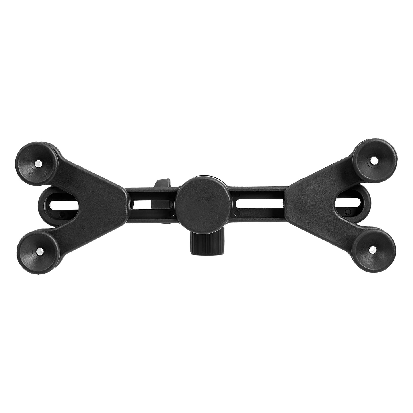 Amazon Basics Adjustable Tablet/iPad Mic Stand Holder for Music Performance, Black