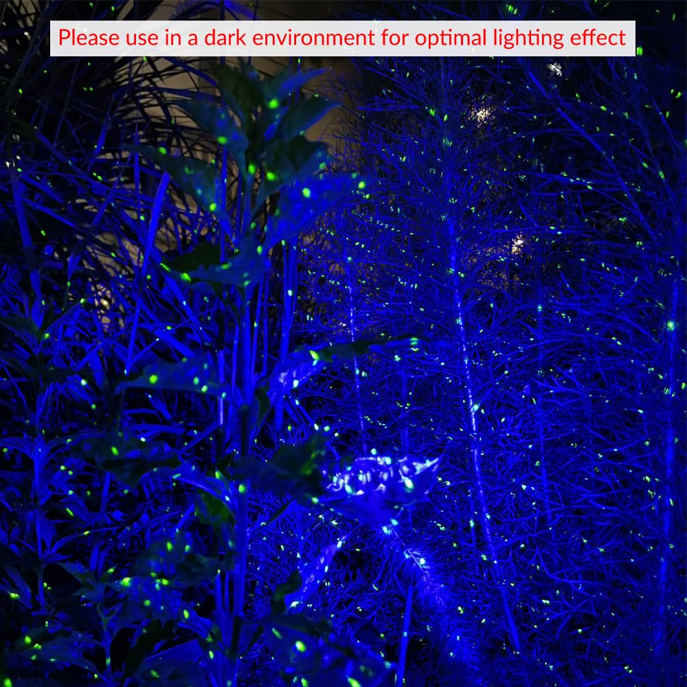 Lunmore Firefly Garden Lights Star Projector Laser Christmas Lights for Garden Lawns Courtyard