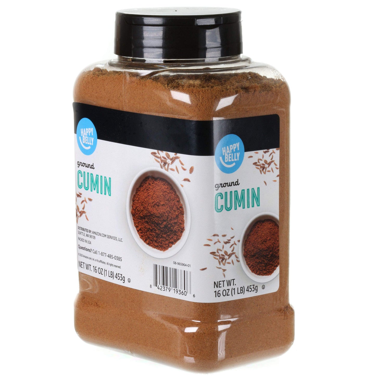 Amazon Brand - Happy Belly Ground Cumin, 16 ounce