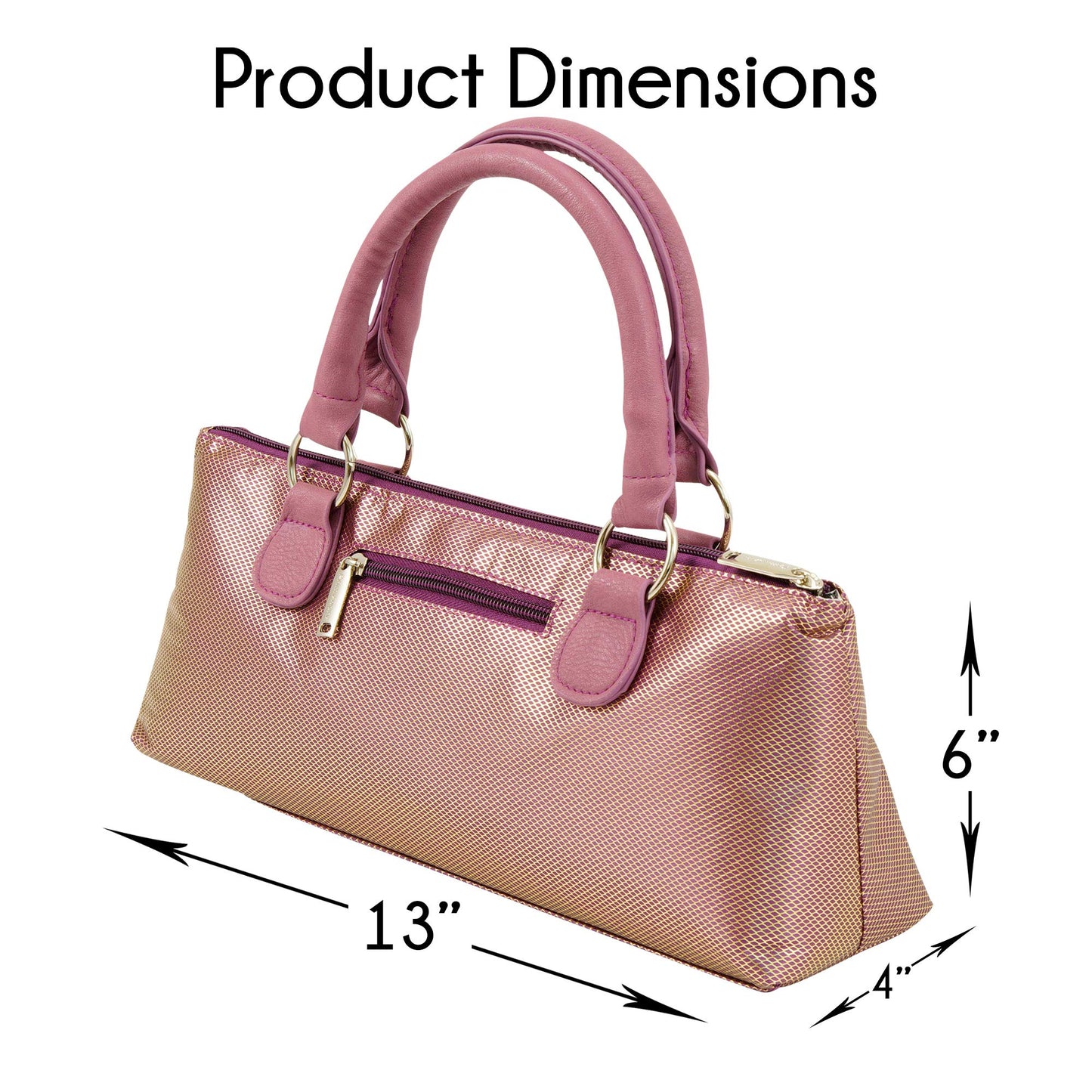 Primeware Wine Clutch Bag (Thermal Insulated) Trendy Women’s Carry Tote | Holds Red & White 750mL Bottles | Trendy Fashion | Incl. Portable Waiter-Style Corkscrew