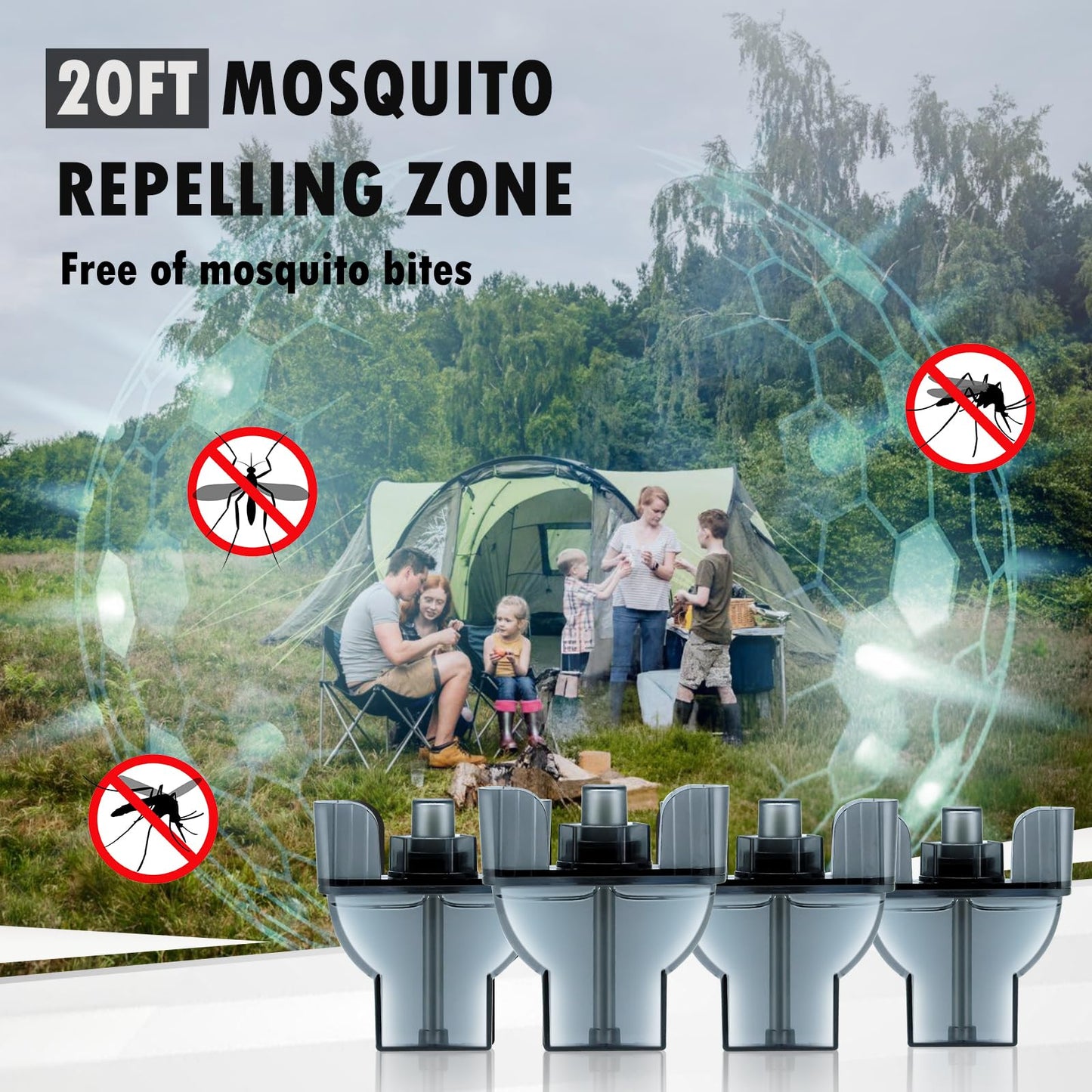Mosquito Repellent Compatible with E55, E90, EX90,EL55 for Home and Outdoor Use, Ideal for Bedroom Kitchen and Garden Use,160Hours Protection