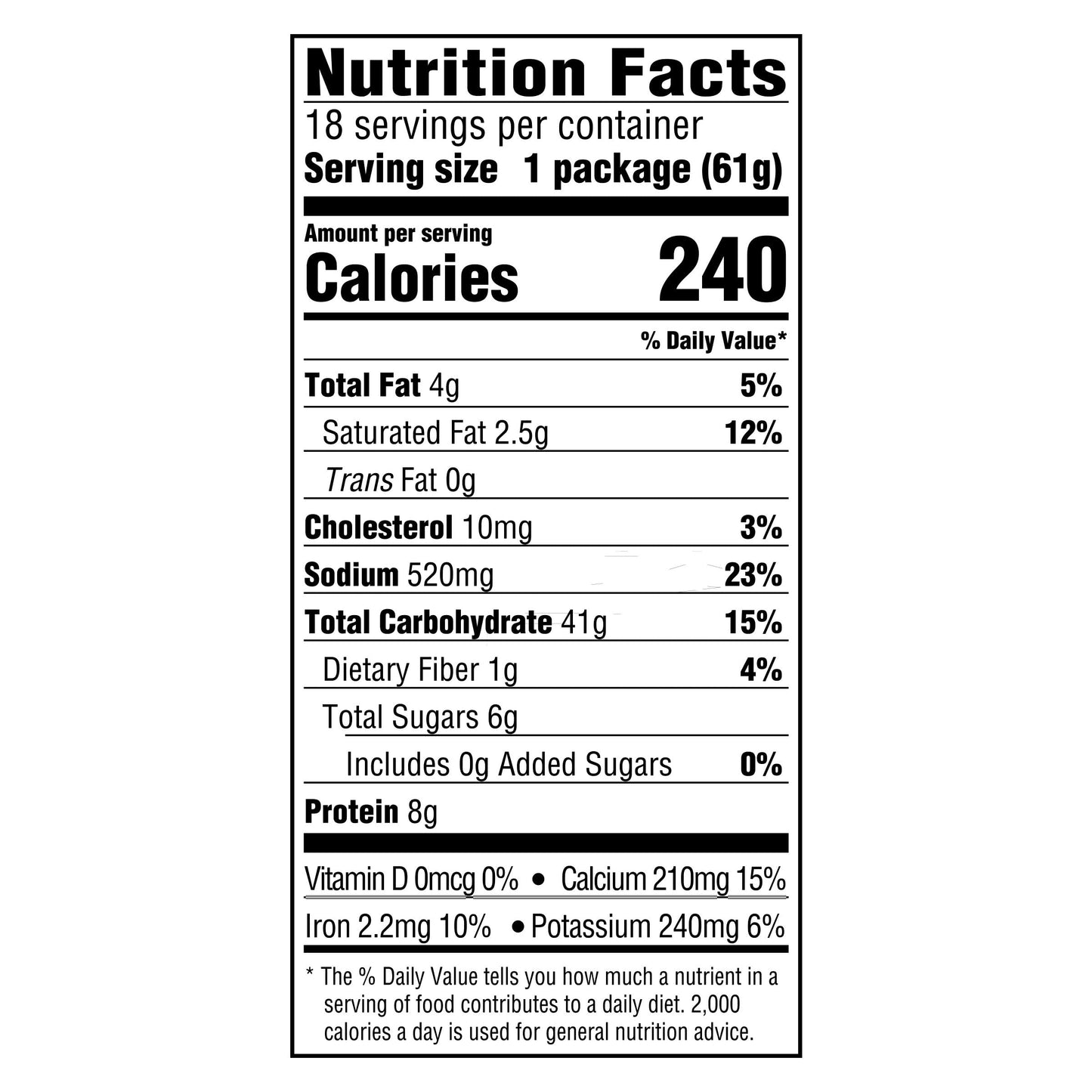 Kraft Easy Mac Original Mac & Cheese Macaroni and Cheese Dinner Microwavable Dinner, 18 ct Packets