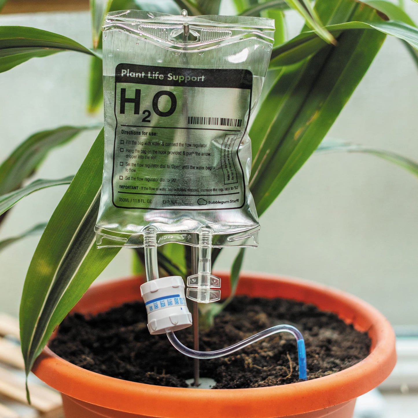 Plant Life Support - Automatic Watering System for Houseplants - Fun Garden Gifts - Home Accessories - Indoor Waterer