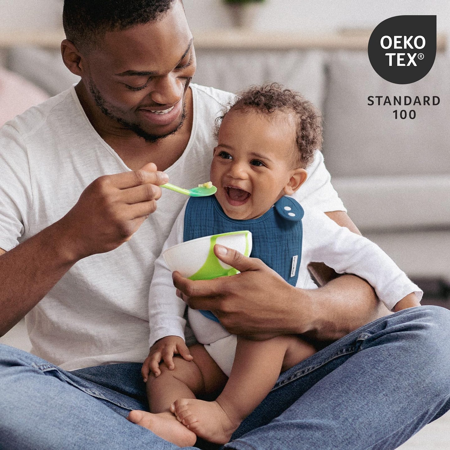 Muslin Bibs for Baby Boys Girls,Organic Muslin Baby Bib for Drooling and Teething,Soft Bandana Drool Bibs 5 Pack