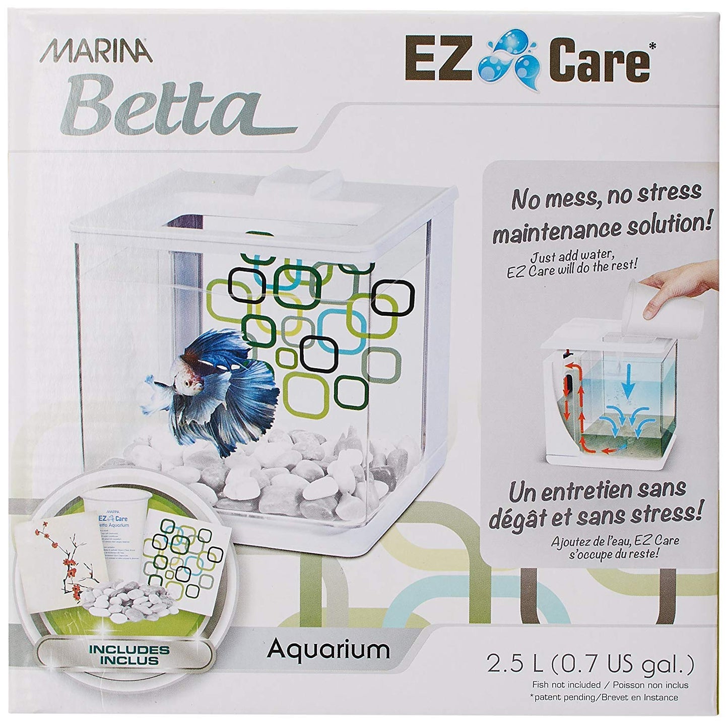 Marina EZ Care Betta Kit, White