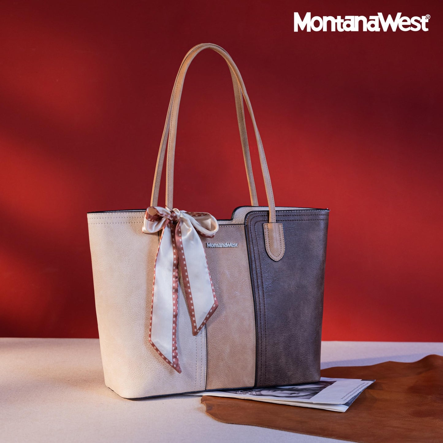 Montana West Tote Bags for Women Medium Top Handle Satchel Purses Large Shoulder Handbag Hobo Bags MWC-323BTN