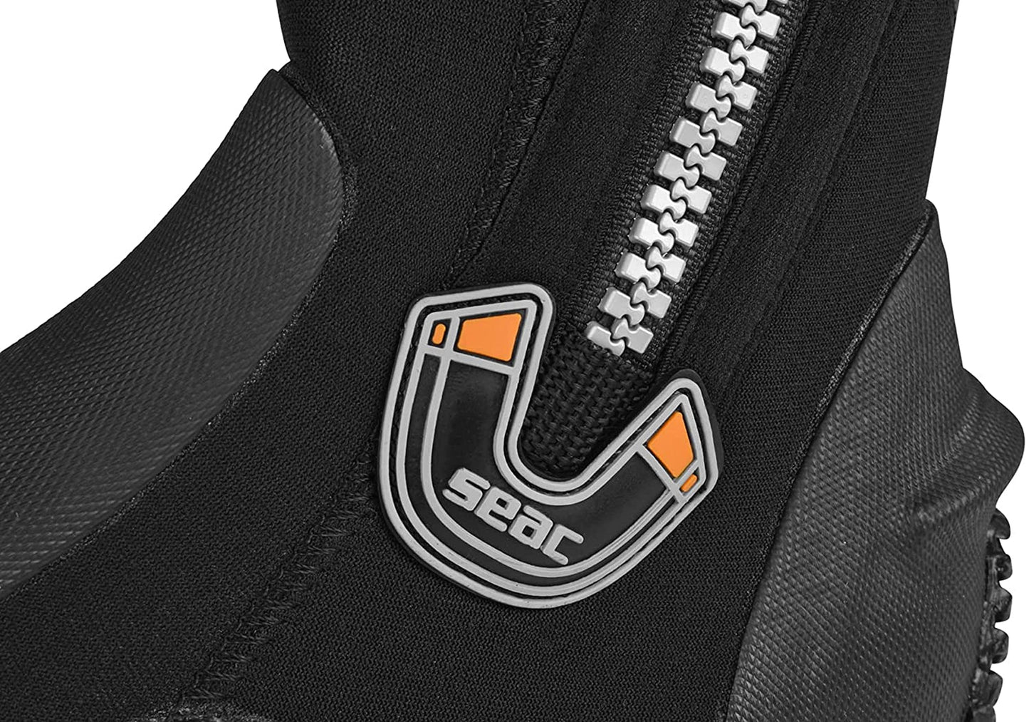 SEAC Basic HD, 5 mm neoprene diving boots with side zip and semi-rigid sole