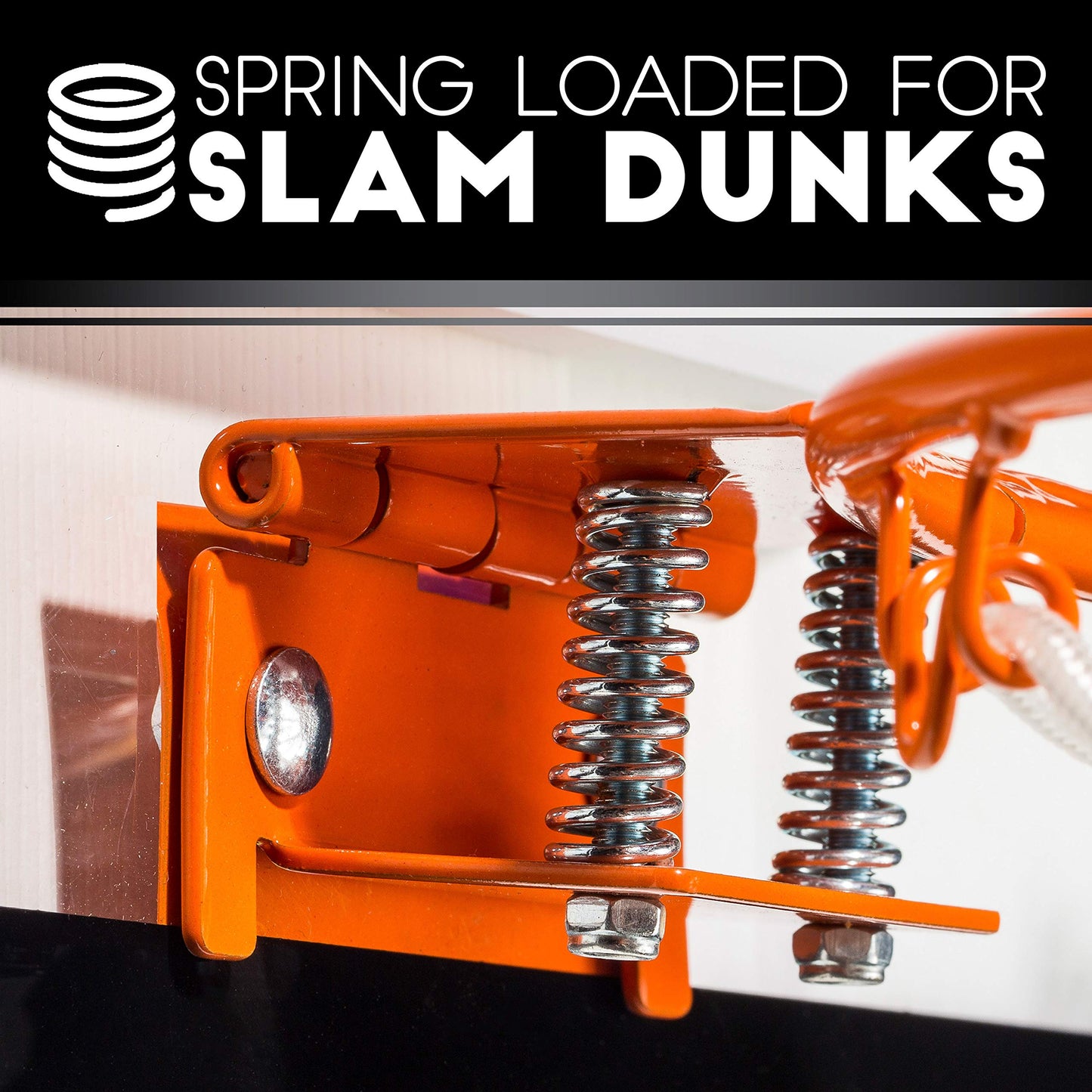 Franklin Sports 54132X Over The Door Mini Basketball Hoop - Slam Dunk Approved - Shatter Resistant - Accessories Included, 17.75" x 12"