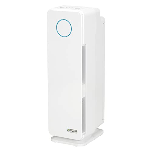 GermGuardian Air Purifier for Homes with Pets, H13 Pet HEPA Filter, Removes Pet Dander, Dust, Allergens, Smoke, Pollen, Odors, Mold, UV-C Light Helps Reduce Germs, 22 Inch, White, AC4300WPT