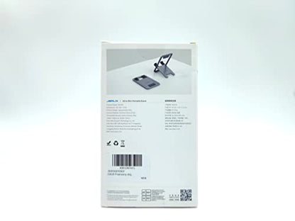 JSAUX Universal Tablet Stand, Portable Foldable Tablet Holder for Desk Compatible with iPad mini/Air, Samsung Galaxy Tab, Kindle Fire, Steam Deck, Switch 2, ROG Ally, iPhone and Other Tablets-Gray