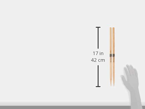 promark LA Specials - 5A Drumsticks - Drum Sticks Set for Acoustic Drums or Electronic Drums - Oval Nylon Tip - Hickory Drum Sticks - Consistent Weight and Pitch - Made in the USA - 3 Pairs