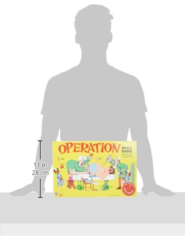 Operation Electronic Board Game, Family Games for Kids Ages 6+, Kids Board Games for 1+ Players, Funny Games for Kids, Kids Gifts (Amazon Exclusive)