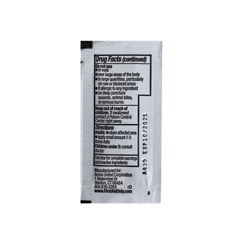 First Aid Only 9302-25M 25-Person Contractor's First Aid Kit for Home Renovation, Job Sites, and Construction Vehicles, 178 Pieces