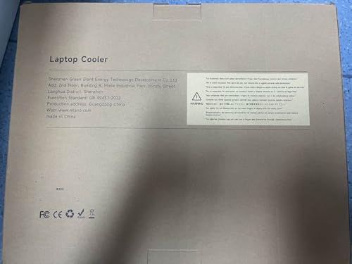 llano V13 Gaming Laptop Cooler, Laptop Cooling Pad Stand with 5.5inch External Cooling Fan, Fast Cooling Computer Laptop 15.6-21in, Adjustable Speed, Touch Control, 3-Port USB A, A Mouse Pad Included