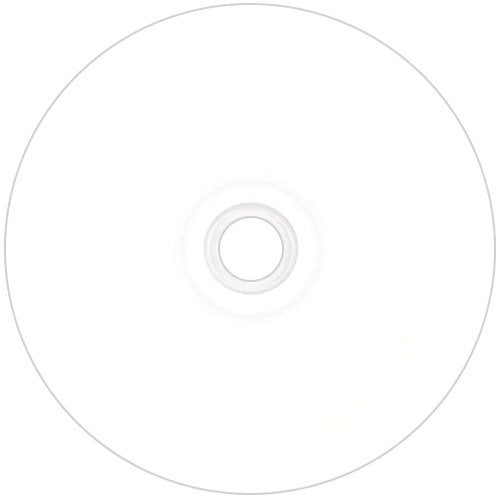 PLEXDISC 645-212 50 GB 6X Blu-ray Double Layer White Inkjet Recordable Disc BD-R DL, 10-Disc Spindle