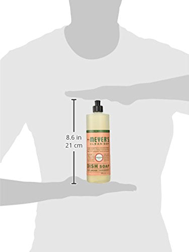 MRS. MEYER'S CLEAN DAY Liquid Dish Soap, Geranium, 16 Fluid Ounce