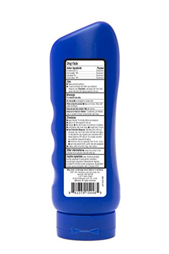 Amazon Brand - Solimo Sport Sunscreen Lotion, Formulated without Octinoxate & Oxybenzone, 8 Fluid Ounce