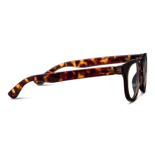 Peepers by PeeperSpecs Olympia - Coffee/Tortoise +2.00