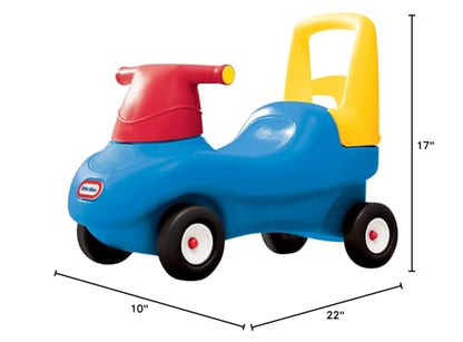 Little Tikes Push and Ride Racer – (Amazon Exclusive), 22"L x 10"W x 17"H with screws