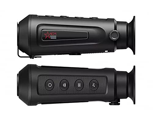 AGM Global Vision Taipan TM10-256 Thermal Monocular - 256x192 Resolution, 12μm Pixel Pitch, Video Recording 1-8x Digital Zoom Heat Vision Monocular, Thermal Imaging Monocular Thermal Optic for Hunting