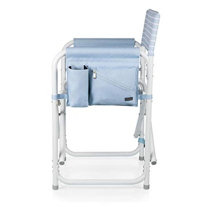 PICNIC TIME ONIVA - Outdoor Directors Chair with Side Table - Beach Chair for Adults - Camping Chair with Table
