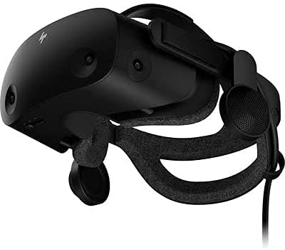 HP Reverb G2 VR Headset With Controller, Adjustable Lenses & Speakers from Valve, 2160 x 2160 LCD Panels, For Gaming, Ergonomic Design, 4 Cameras, Compatible With SteamVR & Windows Mixed Reality