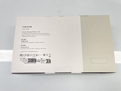 WOLFANG GA200 24MP 4K Action Camera 40M Waterproof Underwater Camera for Snorkeling, EIS WiFi Adjustable Wide Angle Dual Screen Camera for Vlog, Webcam(Charger, Remote Control and Helmet Accessories)