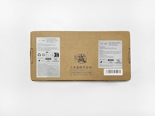 MITSUMOTO SAKARI Japanese Kitchen Scissors, All Purpose, Black Titanium Plated Heavy Duty, Multipurpose Cooking and Herb Scissors with Micro Serrated Edge