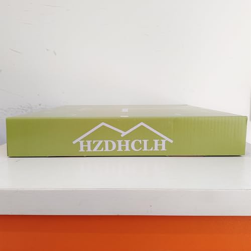 HZDHCLH Wall Clocks Battery Operated,12 inch Silent Non Ticking Modern Wall Clock for Living Room Bedroom Kitchen Office Classroom Decor (Olive Green and Gold)